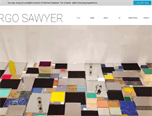 Tablet Screenshot of margosawyer.com